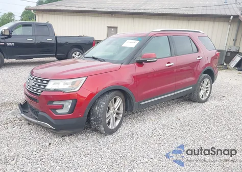 2017 Ford Explorer Limited from USA, damaged, VIN 1FM5K7F8XHGC17754